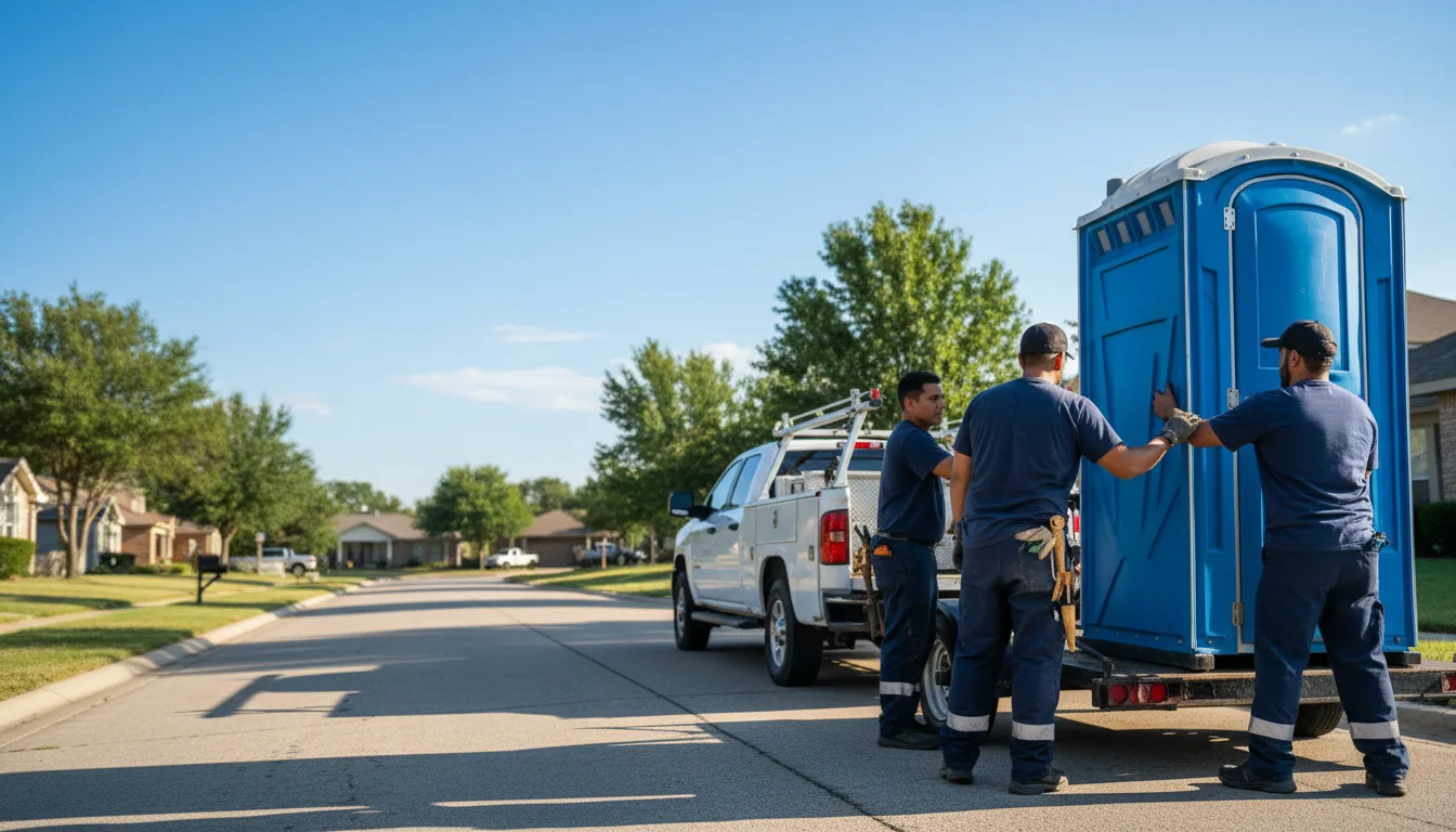 Portable Toilet Rental in Corsicana, TX near me